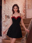 Kiara 3D Floral Sweetheart A-Line Mini Dress
