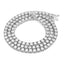Monaco Cubic Zirconia Tennis Chain Necklace