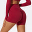Kaia Quick-Dry High-Waist Yoga Shorts One-piece