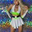 Astra Metallic Space Ranger Costume Set
