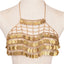 Santorini Coin Chain Halter Top