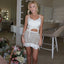 Seraphina Sequin Sheer Top & Mini Skirt Collection