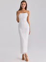 Isla Blanc Lace Maxi Dress