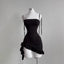 Noelle Lace-Up Backless Mini Dress