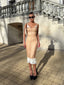 Opal Lace Mesh Maxi Dress