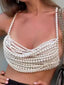 Isabella Pearl Drape Festival Top