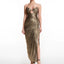 Dahlia Backless Strapless Maxi Dress