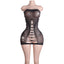 Midnight Mirage Fishnet Rhinestone Lingerie