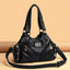 Women's Retro Multi-pocket Shoulder Bag, Y2k Style Fashion Motorcycle Bag, PU Crossbody Handbag