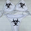2000s Gothic Vintage bikini Y2k style Graphic Women Fairy Trash bikini Emo girls Punk bikini swimm Sexy Girls Bathing Suitit