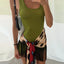 Marlowe Animal Print Wrap Midi Skirt One-piece