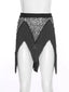 Sora Sequin Tassel Wrap Mini Skirt One-piece