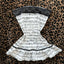 Echo Lace-Print Gothic Tube Top One-piece