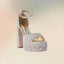 White Pearl Decor Open Toe Platform Sandals Buckle Strap Women Shoes Chunky High Heels Party Banquet 2025 Zapatos Para Mujere