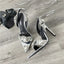 Jolie Rhinestone Lace-Up Stiletto Sandals
