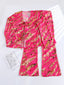 Zaria Printed Deep-V Swim Set