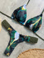 Micro Bikini Push Up Women Swimsuits 2026 Sexy Swimwear Brazilian Bikini Set Halter Biquini Swim Suits Print Beachwear Female