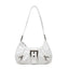 Y2K Retro Pleated Hobo Shoulder Bag for Women Hot Selling Maillard Style Underarm Bag Clutch Handbags for Travel Work Shopping