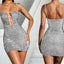 Lumi Rhinestone Camisole Mini Dress