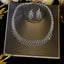 Mireya Water-Drop Crystal Choker & Earring Jewelry Set