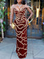 Catriona Sequin Strapless Bodycon Maxi Dress