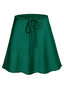 Esme A-Line Satin Mini Skirt One-piece