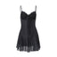 PixieKiki Polka Dot Black Deep V Neck Mini Dress French Style Sexy Women's Summer Sun Dresses 2026 P33-ED18