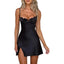 Eloisa Lace-Trim Tie-Back Mini Dress