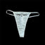 Morrigan Cross-Print Gothic Thong Lingerie