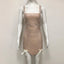 Giselle Rhinestone Strap Mini Dress