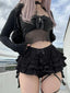 Juniper Lace-Bow Gothic Skort One-piece