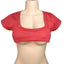 Wioletta Short-Sleeve Scoop Neck Under-Bust Crop Top One-piece