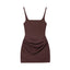 Liora Halter-Tie Ruffle Mini Dress