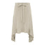Brunella Tie-Waist Asymmetric Ruffle-Hem Midi Skirt One-piece