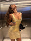Solene Multi-Style V-Neck Cutout Evening Maxi Dress