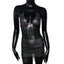 Rosalie Deep-V Rhinestone Mesh Mini Dress