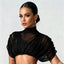 Renata Mesh Top & Layered Skirt Latin Dance Collection