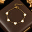 Amora White Heart Stainless-Steel Jewelry Collection