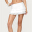 Delilah Layered Ruffle Mini Skirt One-piece