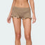 Keira Beaded Crochet Mini Shorts Apparel One-piece