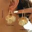 Mariposa Butterfly Flower Drop Earrings