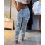 Sawyer Wide-Leg Baggy Jeans One-piece