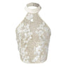 Aria Blanc Floral Sequin Halter Top