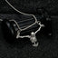 A Fashionable and Creative New Halloween Punk Style Skull Necklace Halloween Gift
