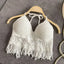 Soleil Crochet Tassel Halter Beach Crop Top One-piece