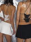 Luna Noir Butterfly Back One-piece