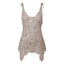 Velia Crochet Backless Beach Cover-Up Mini Dress One-piece