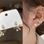 Marina Pearl Fishtail Stud Earrings
