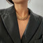 Vesper Chunky Chain Choker Necklace