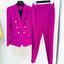 Adeline Double-Breasted Blazer & Pants Two-piece
